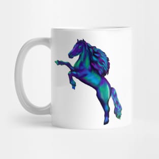 Pony - sparkly, glittery, magical, horse with flowing mane Mug